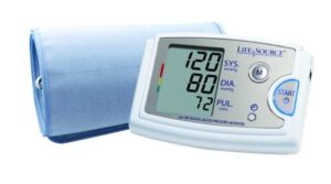 Lifesource Ua-789ac Extra Large Cuff Blood Pressure Monitor At-home Testing
