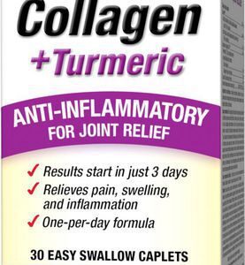 Webber Naturals Advanced Collagen + Turmeric Caplets Vitamins & Herbals