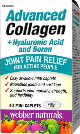 Webber Advanced Collagen + Hyaluronic Acid And Boron 40.0 Cap