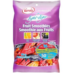 Kerr’s – Bonbons Légers, Frappés Aux Fruits, Sans Sucre Ajouté, 90 G, Sac | Kerr’s Candy