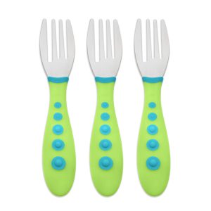 First Essentials by NUK Kiddy Cutlery Forks Baby Needs