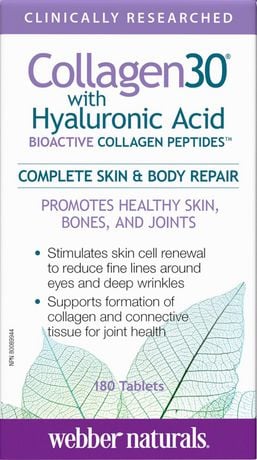 Webber Naturals Collagen30 With Hyaluronic Acid
