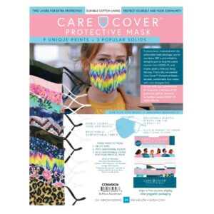 269188 Care Cover Fashion Face Mask Soft Lines