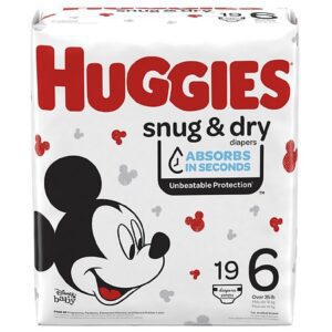 Huggies Snug Dry Diapers Size 6 Baby Needs