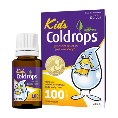 Coldrops Kids With Mentoil Cough, Cold and Flu Treatments