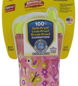 Nuk First Essentials by NUK Hard Spout Sippy Cup 10OZ, 1PK, 12M+ 1.0 OZ Baby Needs