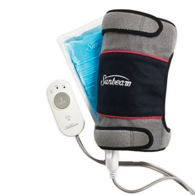 Sunbeam Flextemp Hot/cold Joint Wrap In Grey/black