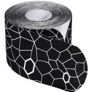 Theraband Kinesiology Tape Black Print Elastic/Sports