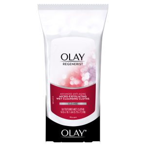 Olay Regenerist Micro-exfoliating Wet Cleansing Cloths Hand And Body Care