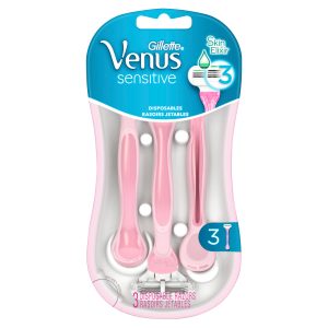 Gillette Venus Sensitive Skin Disposable Razors Shaving Supplies