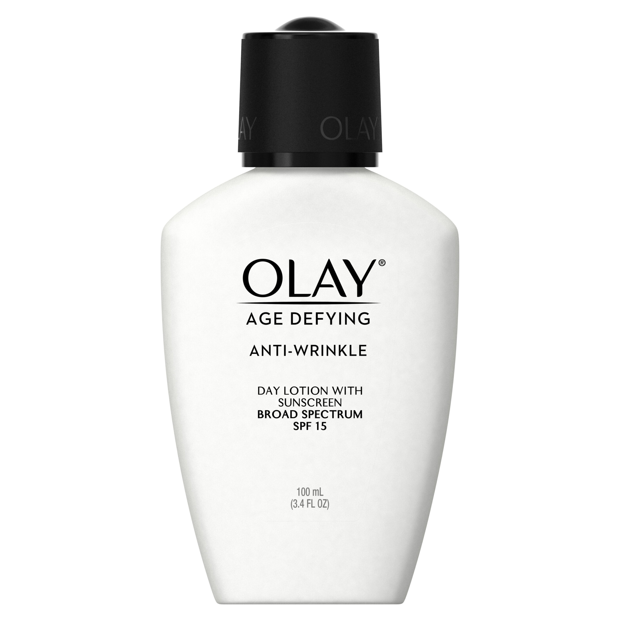 Olay Age Defying Anti-wrinkle Day Face Lotion With Sunscreen Spf 15, 3.4 Fl Oz