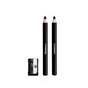 CoverGirl Easy Breezy Brow Fill + Define Brow Pencil – Black – 500 Cosmetics