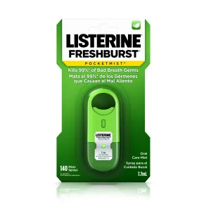 Listerine Pocketmist Fresh Breath Spray Mist Freshburst - 7.7 Ml