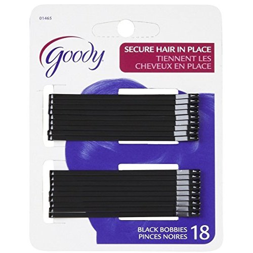 Goody Black Roller Pins, 3 Inches 18 Ea Styling Products, Brushes and Tools