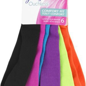 Goody Girls Ouchless Jersey Headwrap, 6 Ct Hair Accessories