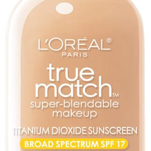 L’Oreal Paris True Match Super-Blendable Foundation Makeup, Suntan, 1 Fl. Oz. Cosmetics