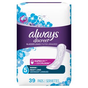 Always Discreet Heavy Long Incontinence Pads - 39.0 Ea