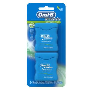 Oral-b Complete Satin Floss - 54.6 Yd