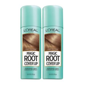 Loreal Paris Magic Root Cover Up Gray Concealer Spray, Dark Blonde,