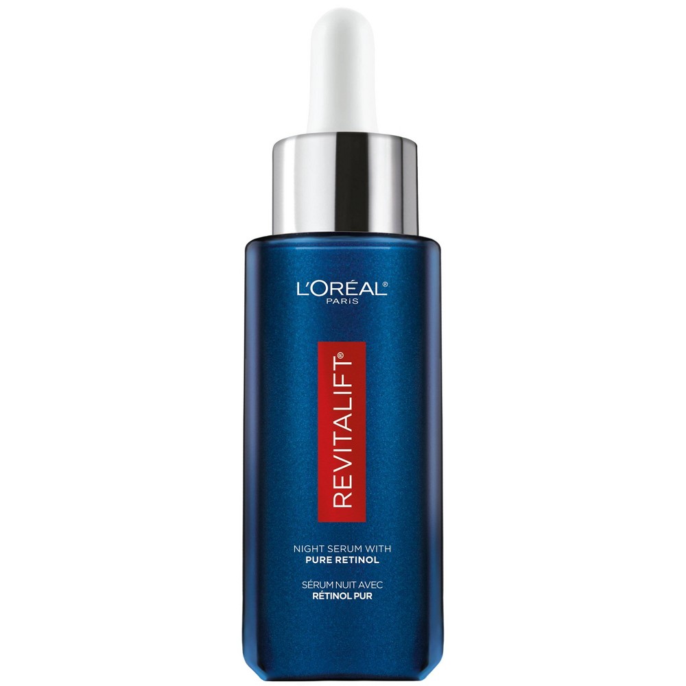 L'oreal Paris Revitalift Derm Intensives Night Serum, 0.3% Pure Retinol - 1.0 Fl Oz