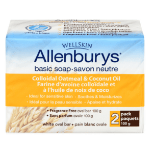 Allenburys Basic Soap With Colloidal Oatmeal & Coconut Oil Hand And Body Soap