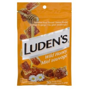Luden’s Luden’s Throat Drops Wild Honey 30.0 Ea Cough, Cold and Flu Treatments