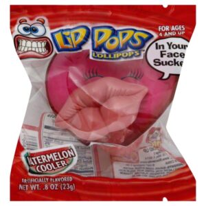 Lip Pops Watermelon Cooler Lollipops, 0.8 Oz. Confections