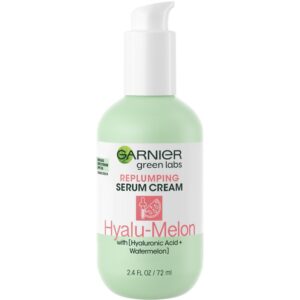Garnier Green Labs Replumping Serum Cream Spf 30 Hyalu-melon – 2.4 Fl Oz Skin Care