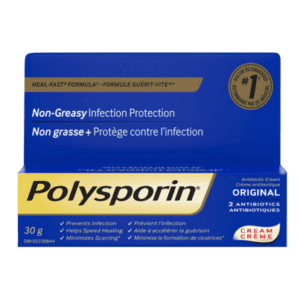 Polysporin Original Antibiotic Cream, Heal-fast Formula, 30g Topical