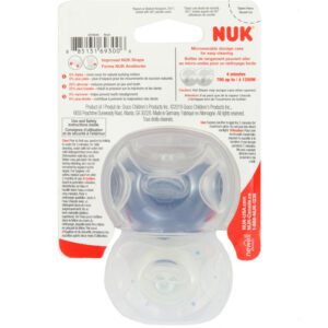 Nuk NUK Pacifier Cute as a Button, Size 2, 2PK 2.0 EA Baby Needs
