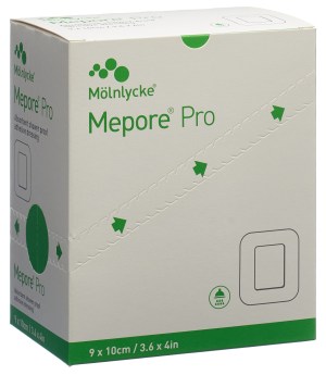 Mepore Wundverband 10x9cm Wundkissen 6x5cm Steril (40 Stuck)