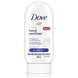 Dove Nourishing Hand Sanitizer Deep Moisture – 2.0 Oz Hand Sanitizers and Wipes