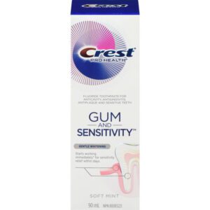 Crest Crest Gum and Sensitivity, Sensitive Toothpaste Gentle Whitening, 90 ML 90.0 ML Oral Hygiene