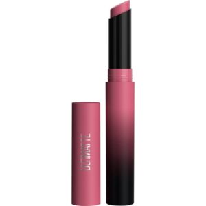 Maybelline Color Sensational Ultimatte Slim Lipstick – More Mauve – a Shade of Pink-red. Cosmetics