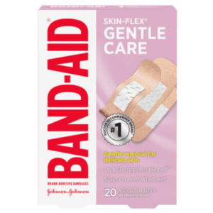 Band-aid Skin Flex Gentle Care Adhesive Bandages First Aid