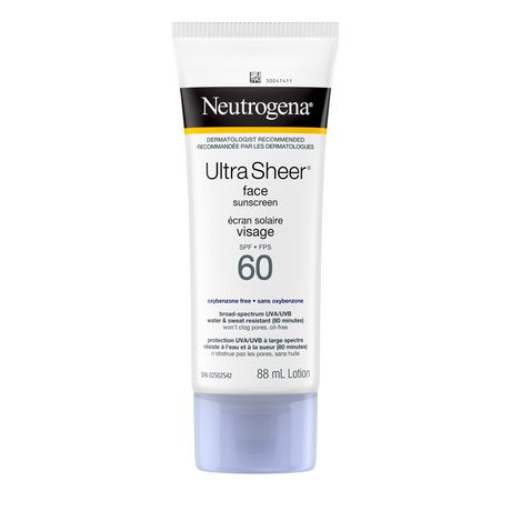 Neutrogena Ultra Sheer Face Sunscreen Spf 60 Sunscreen