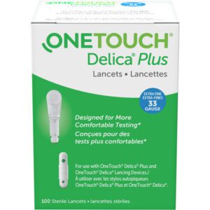 One Touch Onetouch Delica Plus Lancet 33g 100.0 Count Lancets and Lancing Devices