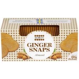 Nyakers Almond Ginger Snaps Box Food & Snacks