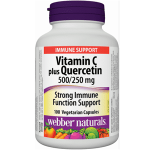 Webber Naturals Vitamin C & Quercetin 500/250mg
