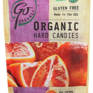 Goorganic Gluten Free Hard Candies Blood Orange 3.5 Oz Confections