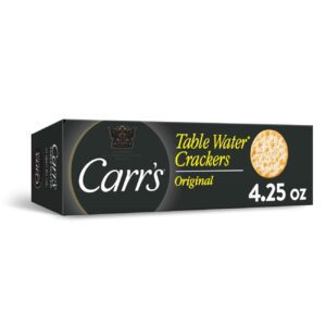 Carr’s Table Water Crackers – 4.25 Oz Food & Snacks