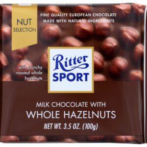 Ritter Sport Whole Hazelnuts Chocolate Bar Confections