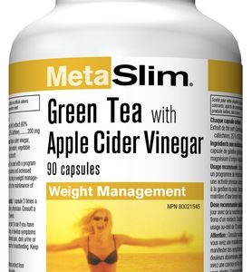 Metaslim Apple Cider Vinegar With Green Tea Herbal And Natural