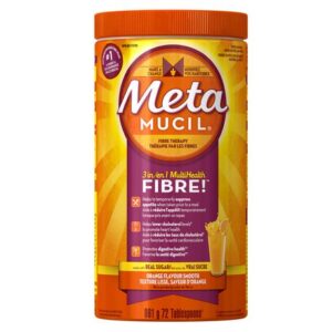 Metamucil 3 In 1 Multi Health Fibre Smooth Texture Powder Laxatives, Fibre and Anti-Diarrheals