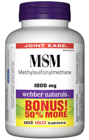 Webber Naturals Msmall 1000 Mg Bonus 160 Tbl.