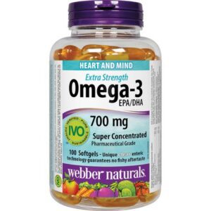 Webber Omega-3 Extra Strength 700 Mg 100.0 Capsules