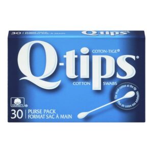 Q-tips Cotton Swabs Purse Pack Cotton Balls and Swabs
