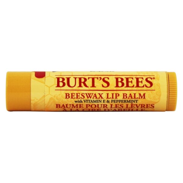 Burt’s Bees – Beeswax Lip Balm Vitamin E & Peppermint – 0.15 Oz. Lip Care