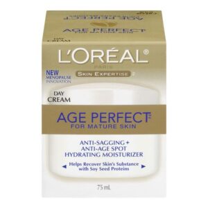 L’oreal Age Perfect Anti-sagging Anti-age Spot Face Day Moisturizer With Soy Seed Protein 75.0 Ml Skin Care