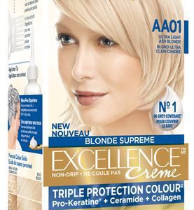 L’oreal Excellence Creme Triple Protection Colour Permanent – Ultra Light Ash Blonde Aa01 Hair Colour Treatments